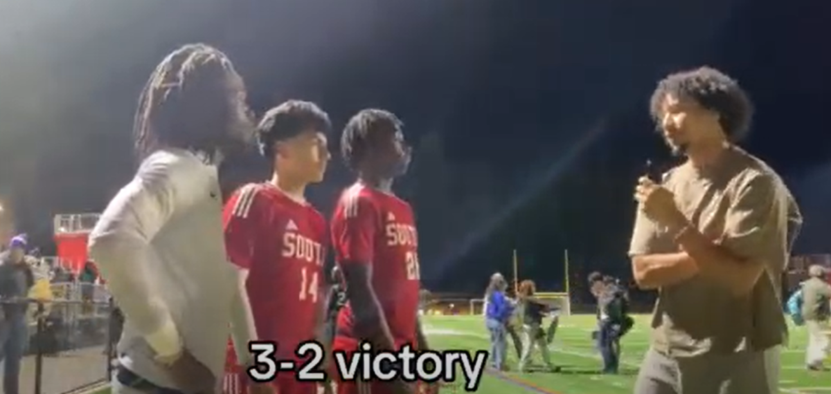 Boys Soccer Team Wins on Senior Night