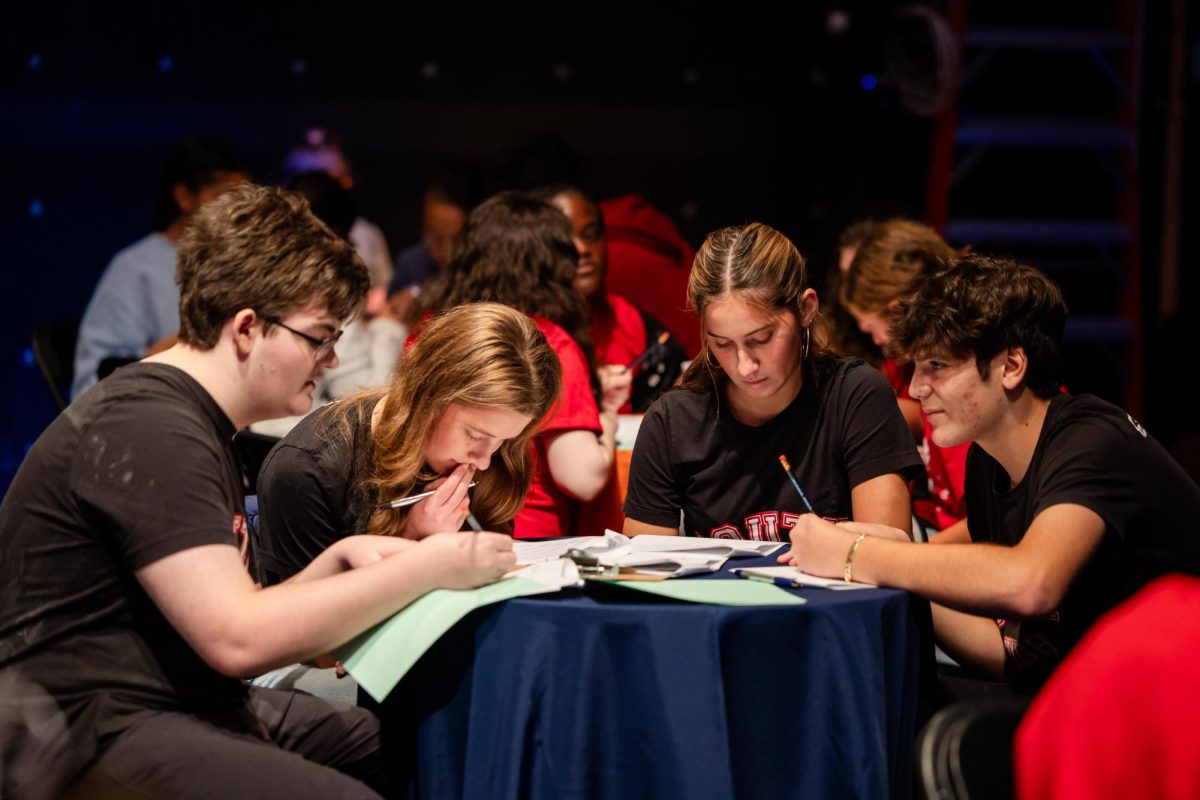 Left to Right: Charles Chase Norris, Muriel Gibbons, Phoebe McDermott, William Giannopoulos